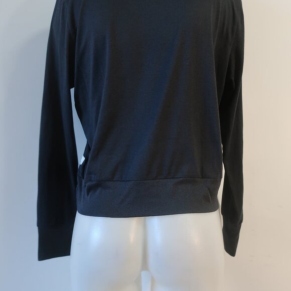 Womens Vuori Black Long Sleeve Daydream Crew Neck Activewear Top M - Picture 9 of 12
